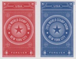 US Modern Imperf 2015 Complete Year Set - Singles