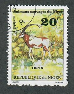 Niger #538 Oryx used single