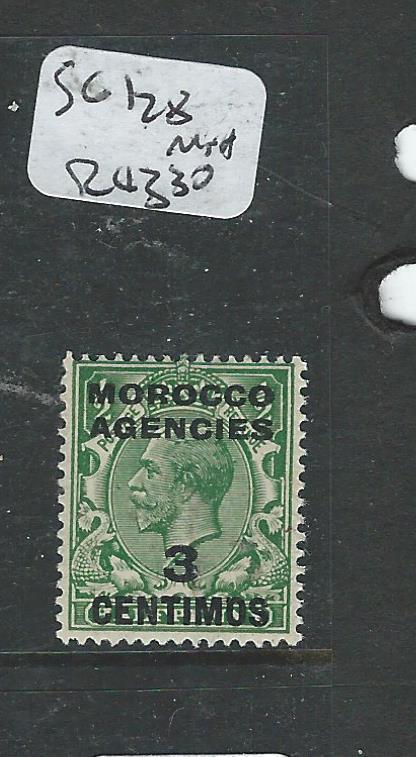 MOROCCO  (P2302B) KGV 3C/1/2D  SG 128    MNH