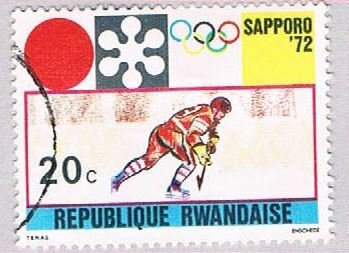 Rwanda 436 Used Ice Hockey 1972 (BP29510)