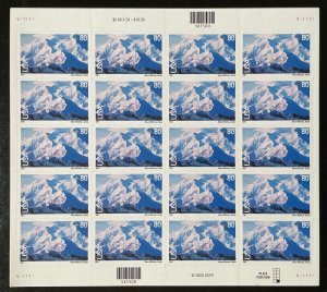 Scott C137  Mt. McKINLEY  Pane of 20 US Airmail 80¢ Stamps MNH 2001