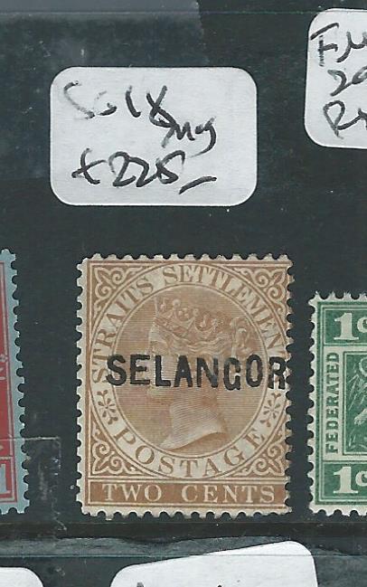 MALAYA SELANGOR (P0308B2) QV 2C   SG 18  MOG