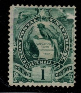 Guatemala  Scott 99 Unused stamp scuffed no gum.