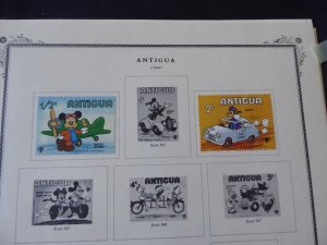 Antigua 1921-1985 Stamp Collection on Scott International Pages