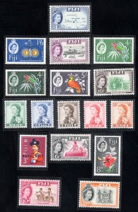 Fiji Stamps # 147-62 MNH XF Scott Value $105.00