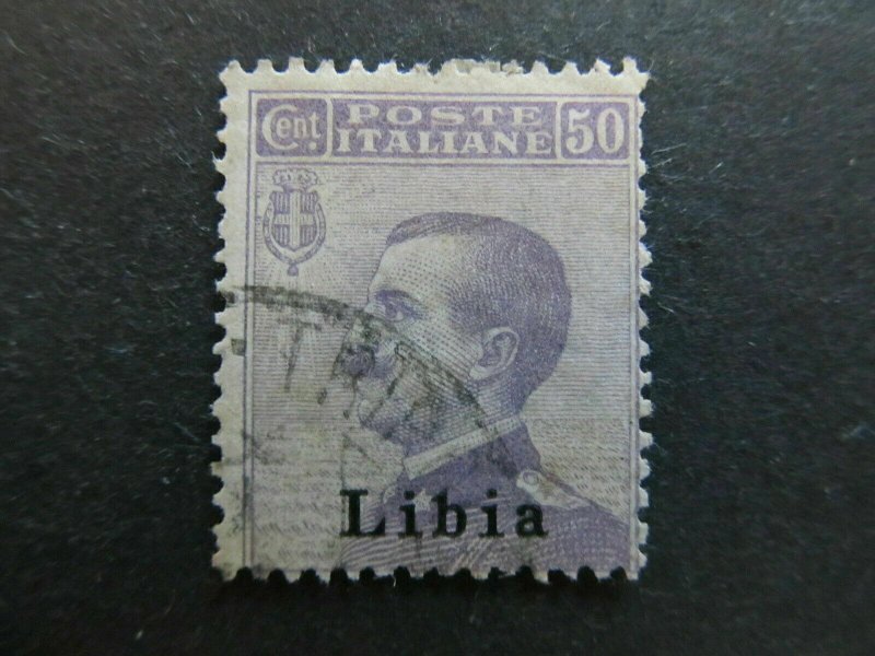 A4P26F35 Libya 1912-15 50c Used-