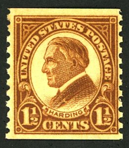 U.S. #598 MINT OG NH