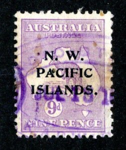 1915 North West Pacific Islands Sc#5 used ( 1644 BCX2 )
