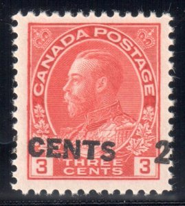 Canada Variety Error #139i VF NH and 131iv VF NH C$485,00