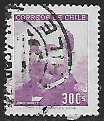 Chile # 354 - Jorge Montt - used - [BRN7]