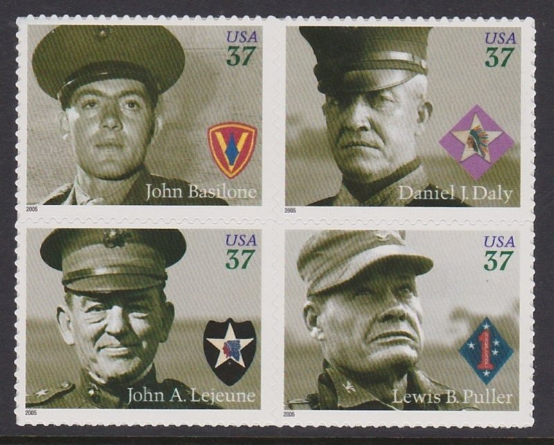 USA 3964a,3961-3964 Mint (NH) Block of 4