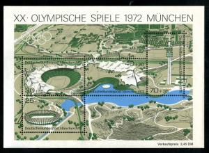 GERMANY B489 MNH SS OLYMPICS