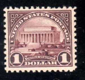 #571  $1.00  Lincoln Memorial Mint OGNH ⭐⭐⭐⭐⭐⭐