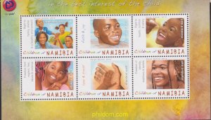 619654 MNH NAMIBIA 2013 RESPECTAR A LOS NIÑOS