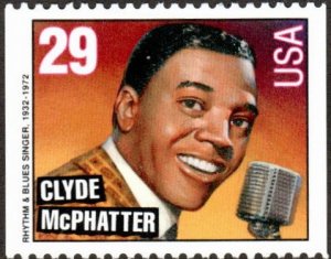 United States 2733 - Mint-NH - 29c Clyde McPhatter (1993) (cv $0.65)