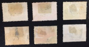 US #294-299 Used F to XF: Pan-American Exposition 1901 (Complete Set)