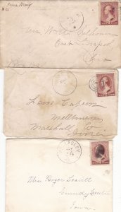 US group of 2c Banknote covers (104P)