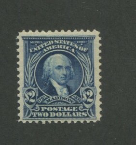 1903 United States Postage Stamp #312 Mint Lightly Hinged F/VF Original Gum