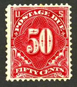 U.S. #J50 MINT OG LH