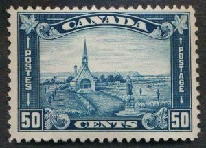 Canada 176 Mint LH, F- VF, 50c GRAND PRE