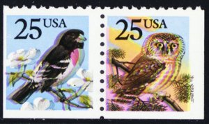 2284-85, Mint NH 25¢ Terrific Color Shift Error Pair