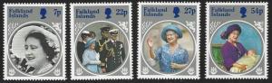 Falkland Islands #420-423 MNH Full Set of 4 Queen Mother