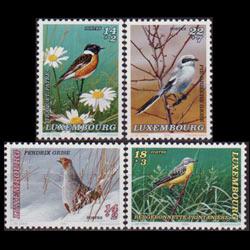 LUXEMBOURG 1994 - Scott# B391-4 Endang.Birds Set of 4 NH