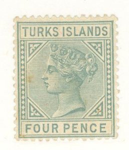 Turks Islands #50  Single (Royalty)