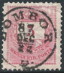Hungary, Sc #15, 5k Used