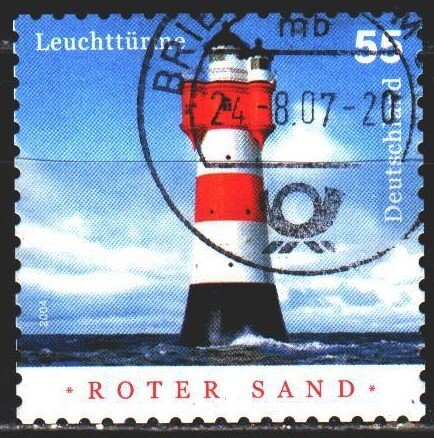 Germany. 2004. 2413. Lighthouse. USED.