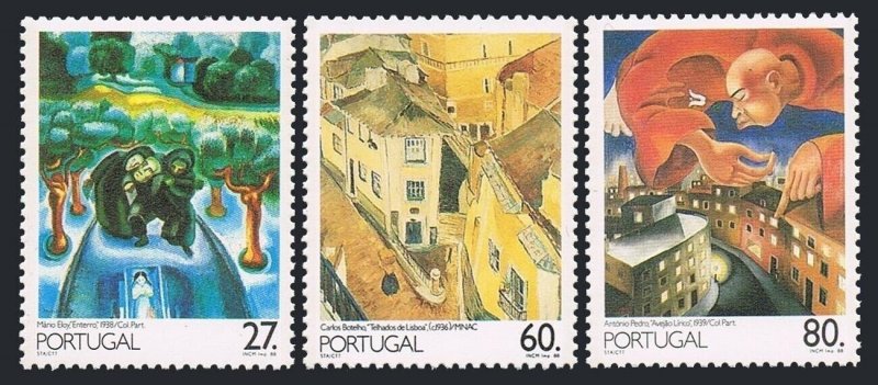 Portugal 1748-1750, 1750a sheet, MNH. Art 1988. By M.Eloy, C.Botelho, A.Pedro.