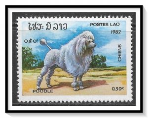 Laos #405 Poodle MNGAI