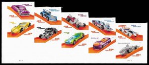 PCBstamps  US #5321/5330a Block $5.00(10x{50c})Hot Wheels, MNH, (6)