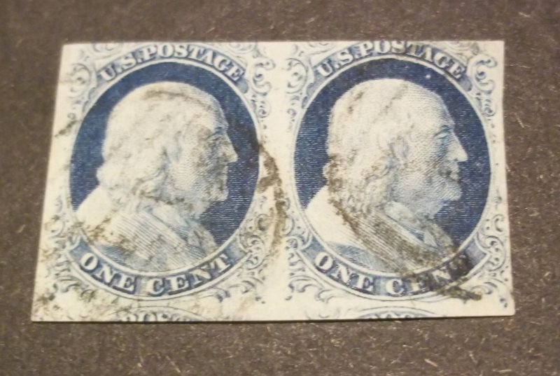 US # 9 USED PAIR CV $220.00