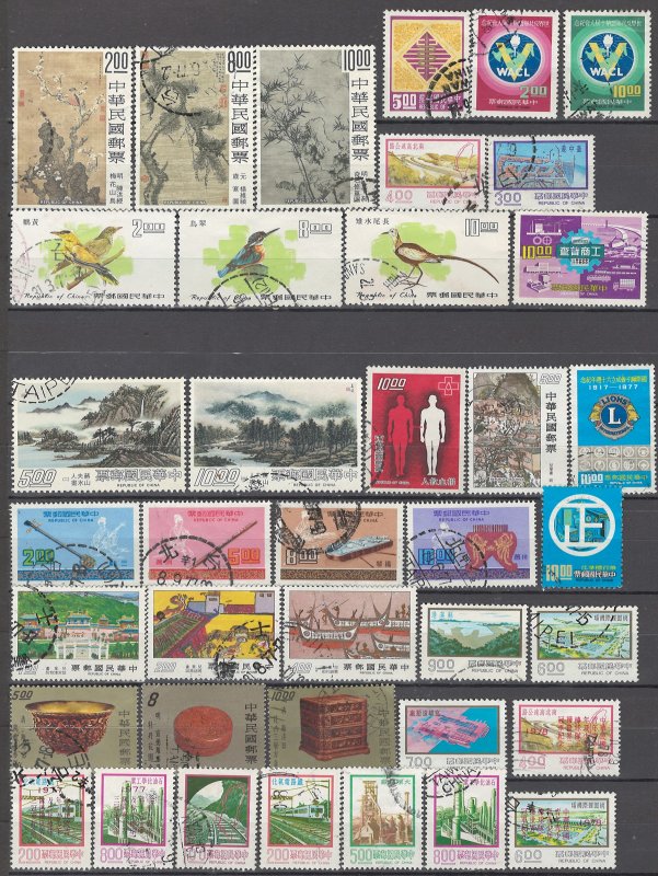 COLLECTION LOT OF # 1614 CHINA 39 STAMPS 1977+ CLEARANCE