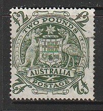 1950 Australia - Sc 221 - used VF - single - Arms of Australia