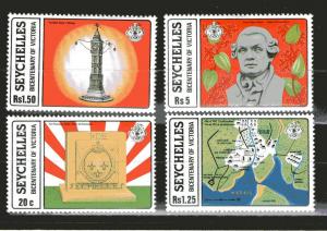 Seychelles 421-424 MNH