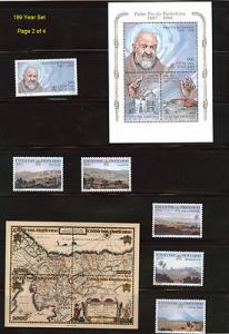 VATICAN MNH** 1999 Year set Scott 1095-1136 See all four ...