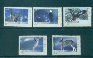 Norway - Sc# 1467-71. 2006 Wildlife. MNH $13.50.