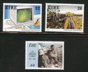 Ireland Scott 626-7 October 1985 MNH** stamp set CV $3.75