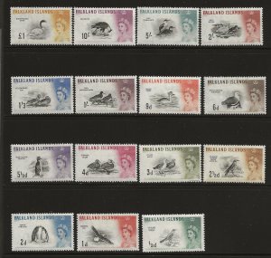 FALKLAND ISLANDS SC# 128-42  FVF/MOG