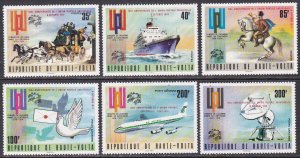 Upper Volta Sc #339-341, C197-C199 MNH