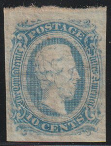 US #CONFEDERATE US #11 VF/XF mint never hinged four nice margins,  usual dry ...