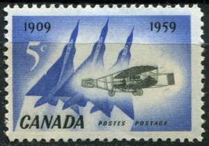 Canada Sc#383 MNH, 5c ultra & blk,  (1959)