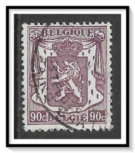 Belgium #281 Coat Of Arms Used