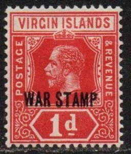 Virgin Islands Sc #MR1 Mint Hinged