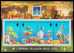 Cayman Islands Scott 676 Souvenir Sheet (1994) Mint NH VF, CV $13.50 C