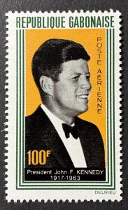 Gabon 1964 #c27, JFK, MNH.