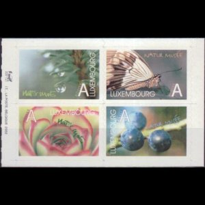 LUXEMBOURG 2002 - Scott# 1099 Nature Museum Set of 4 NH