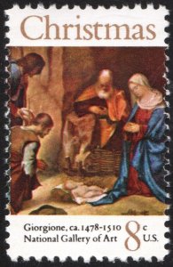 SC#1444 8¢ Christmas, Giorgure Single (1971) MNH